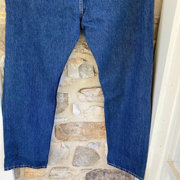 NWT Levi’s 505 REGULAR FIT MEN'S JEANS (BIG & TALL) Dark Stone Wash 42 / 34 - Picture 10 of 12